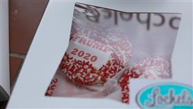 打臉各家民調　賓州餅乾界章魚哥預測川普將獲勝位於賓州的一間烘培坊過去靠「候選人餅乾」銷售數字，成功預測3屆美國總統大選贏家。根據目前統計，川普版餅乾（圖）銷售量為拜登4倍之多。中央社記者徐薇婷賓州攝　109年10月28日