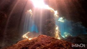 綠島潛水秘境。（圖／潛水教練林伯冠授權提供）