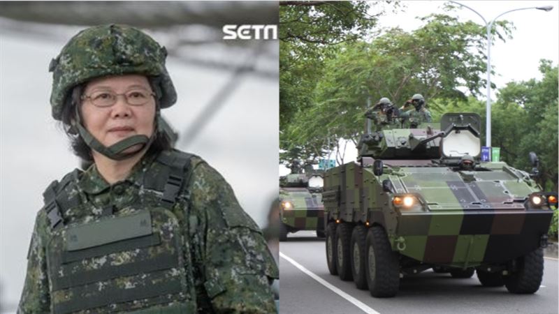 國軍戰備週啟動　小英讚最安心的聲音