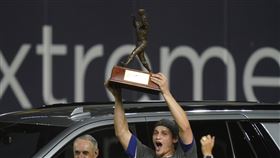 ▲洛杉磯道奇游擊手Corey Seager獲得世界大賽MVP。（圖／美聯社／達志影像）