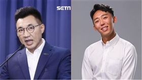 江啟臣、范綱皓（組合圖／資料照、翻攝自臉書）