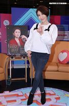 李翊君安安大明星(演唱會宣傳)。（記者邱榮吉/攝影）