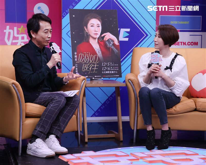 李翊君安安大明星(演唱會宣傳)。（記者邱榮吉/攝影）