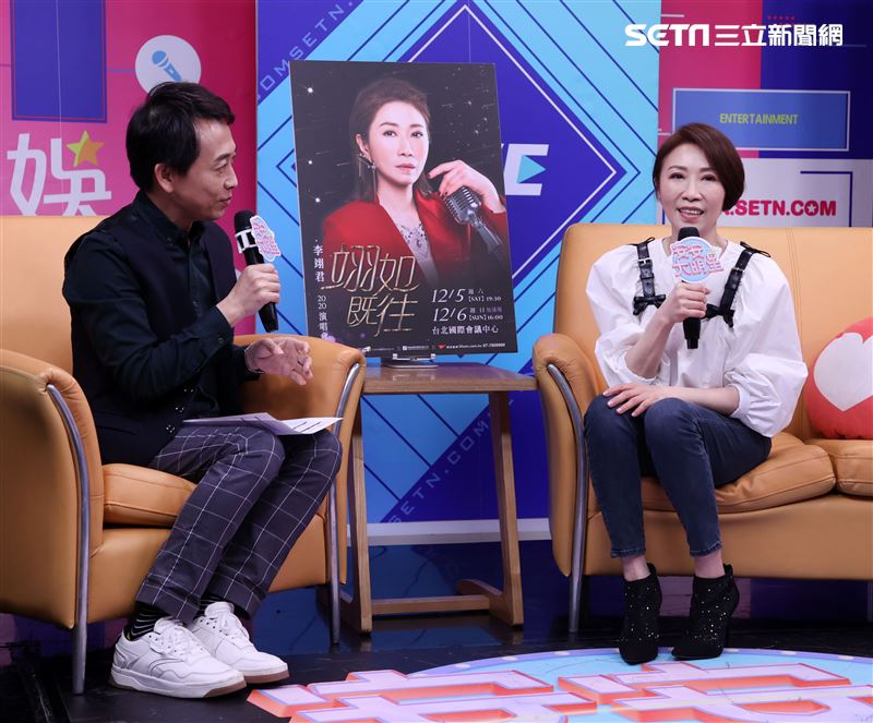 李翊君安安大明星(演唱會宣傳)。（記者邱榮吉/攝影）