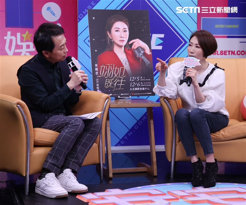 李翊君安安大明星(演唱會宣傳)。（記者邱榮吉/攝影）