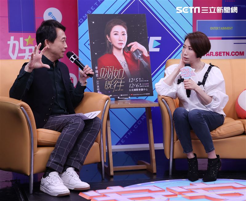 李翊君安安大明星(演唱會宣傳)。（記者邱榮吉/攝影）