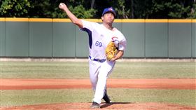 爆米花聯盟例行賽　中培隊曾仁和先發吞敗2020年爆米花棒球聯盟賽程持續展開，中華培訓隊28日與台灣電力交手，中培隊前旅美投手曾仁和先發5局失2分，吞下敗投。（棒協提供）中央社記者楊啟芳傳真　109年10月28日