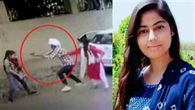 2男校門口擄人！女大生奮力抗逼婚　慘遭「一槍爆頭」（圖／翻攝自@ Ankitbharadwaj0推特）