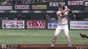 ▲軟銀鷹野手栗原陵矢。（圖／翻攝自太平洋聯盟 TV）
