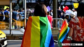 同志遊行(記者陳弋攝影)