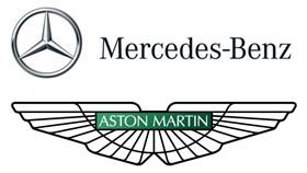 ▲Mercedes-Benz與Aston Martin合作（圖／翻攝自官網）