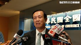 全國商業總會理事長賴正鎰。（圖／記者戴玉翔攝影）