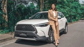 ▲TOYOTA COROLLA CROSS邀請瑞莎拍攝全新廣宣影片（圖／TOYOTA提供）