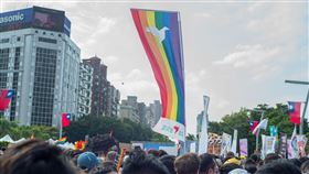 第十七屆同志遊行（記者陳弋攝影）