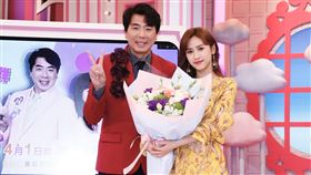 吳宗憲今天出席記者會替女兒吳姍儒與搭檔梁赫群節目站台。（圖／記者林聖凱攝影）