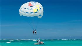 拖曳傘,3兄妹,意外,海邊,希臘,pixabay