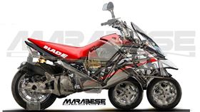 ▲Blade Bike直列三輪機車。（圖／翻攝網站）