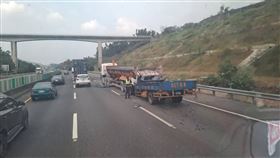 南二高,車禍,田寮,大貨車