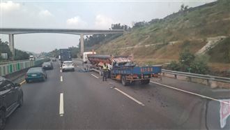 新／南二高田寮段嚴重車禍　父子雙亡