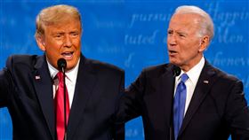 川普,拜登
（圖／美聯社／達志影像）