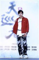 賀軍翔出席「天巡者」見面會。（記者邱榮吉/攝影）