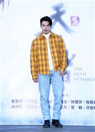 張洛偍出席「天巡者」見面會。（記者邱榮吉/攝影）