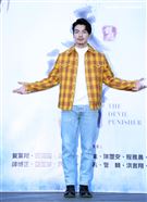 張洛偍出席「天巡者」見面會。（記者邱榮吉/攝影）