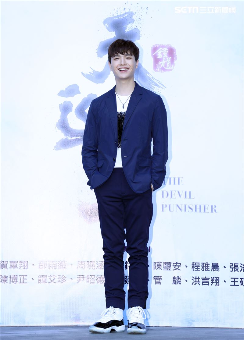 王碩瀚出席「天巡者」見面會。（記者邱榮吉/攝影）