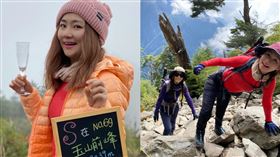 Selina（任家萱）39歲生日，她跟好姊妹Hebe（田馥甄）、妹妹任容萱成功征服玉山前鋒。臉書