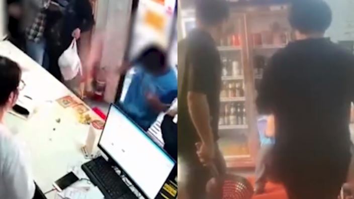外送員等太久摔餐點 　遭廚師打到哭