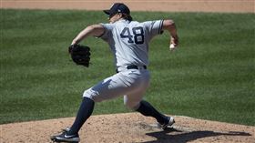 ▲洋基隊牛棚投手肯利（Tommy Kahnle）。（圖／美聯社／達志影像)