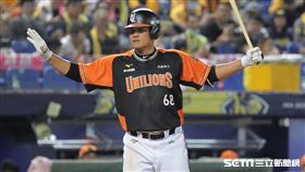 ▲統一獅一壘手高國慶。（圖／記者劉彥池攝影）