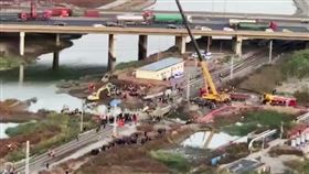 ▲天津鐵路發生意外。（圖／翻攝自微博）