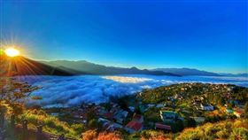 合歡山 雲瀑(圖/南投仁愛分局)