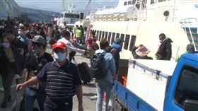 綠島後撤,東北季風,颱風外圍環流（圖／記者王浩原攝影）