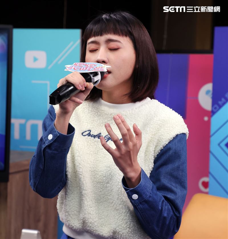 李芷婷安安大明星（專輯宣傳）。（記者邱榮吉/攝影）