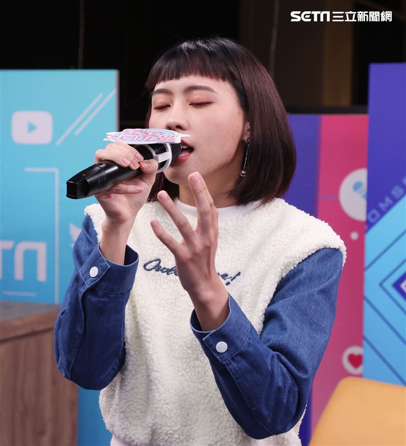 李芷婷安安大明星（專輯宣傳）。（記者邱榮吉/攝影）