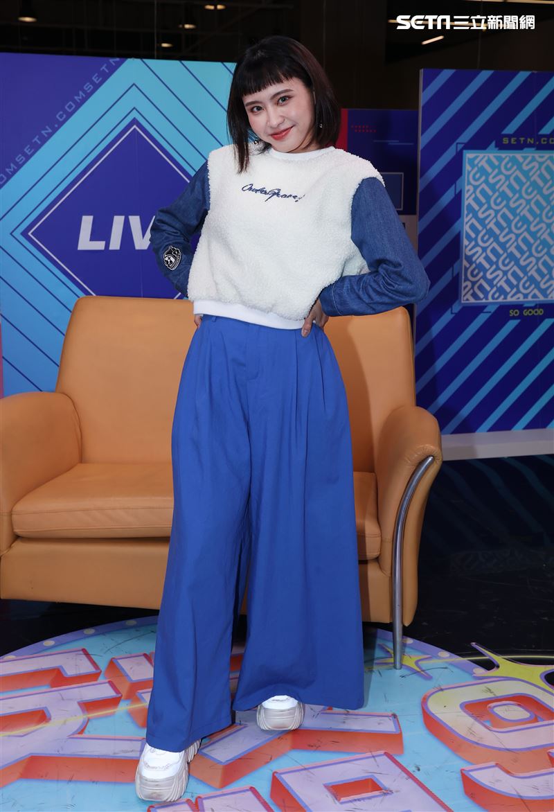 李芷婷安安大明星（專輯宣傳）。（記者邱榮吉/攝影）