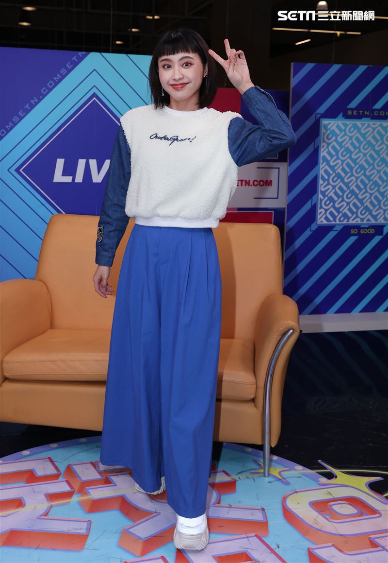 李芷婷安安大明星（專輯宣傳）。（記者邱榮吉/攝影）