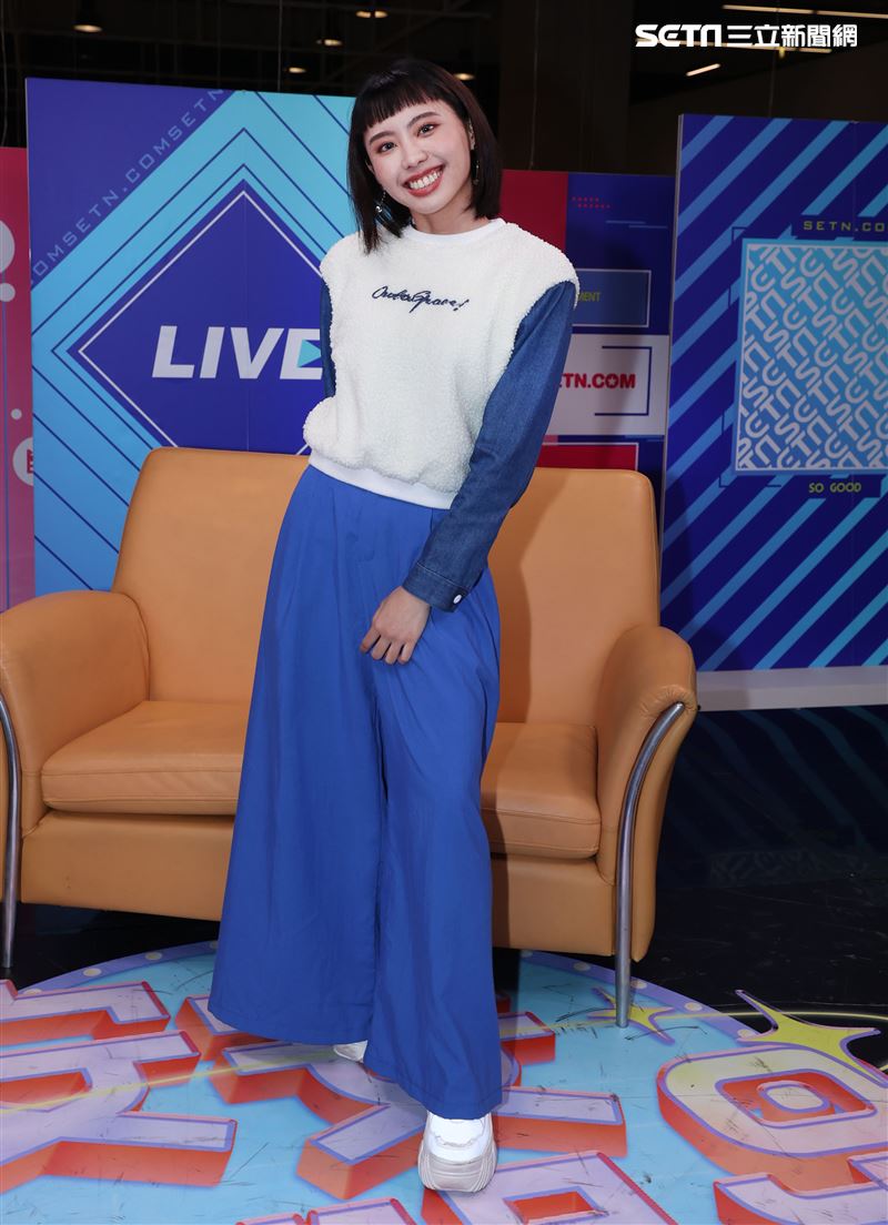李芷婷安安大明星（專輯宣傳）。（記者邱榮吉/攝影）