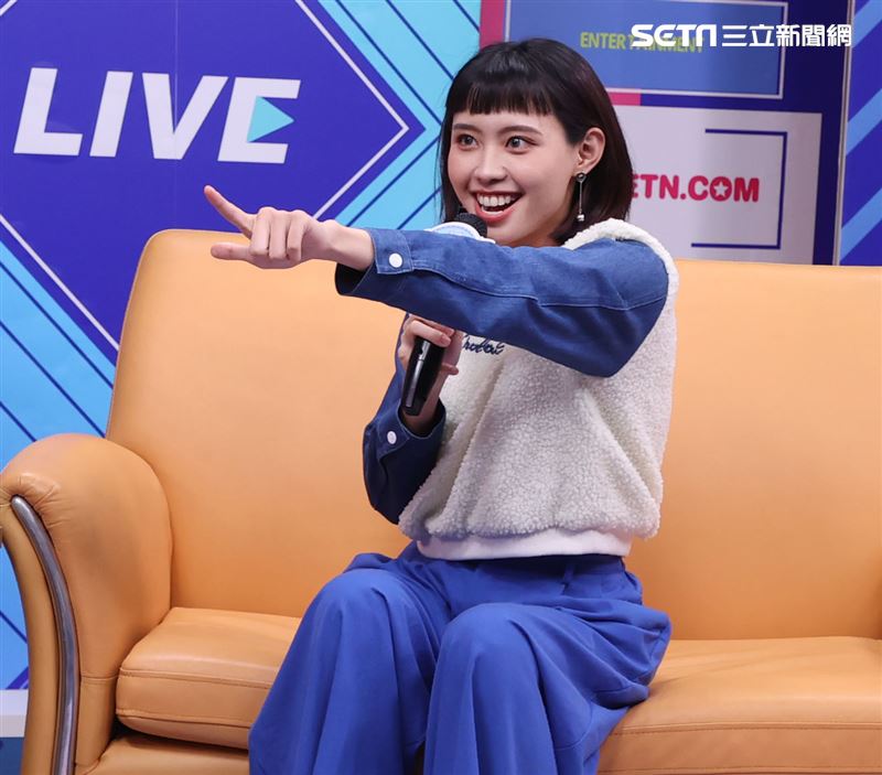 李芷婷安安大明星（專輯宣傳）。（記者邱榮吉/攝影）