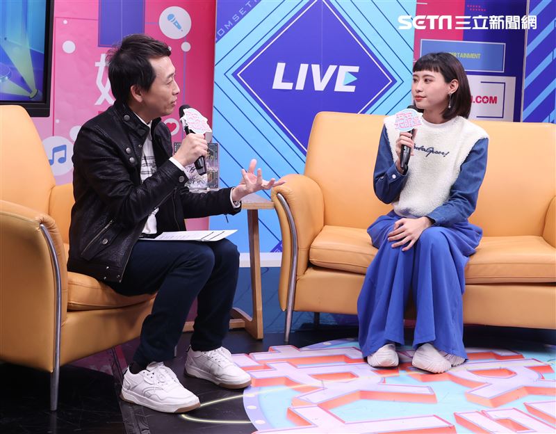 李芷婷安安大明星（專輯宣傳）。（記者邱榮吉/攝影）