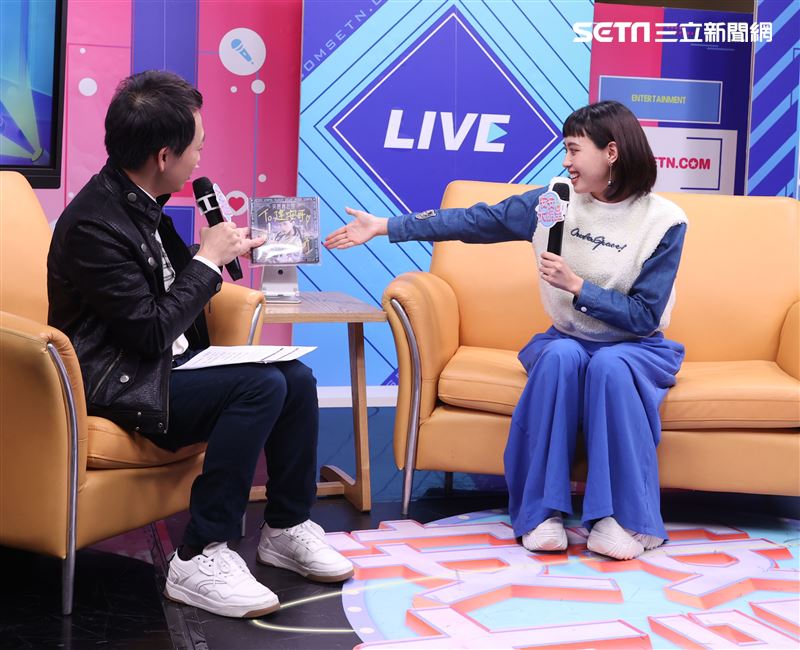 李芷婷安安大明星（專輯宣傳）。（記者邱榮吉/攝影）