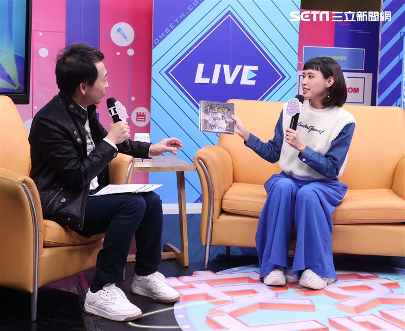 李芷婷安安大明星（專輯宣傳）。（記者邱榮吉/攝影）