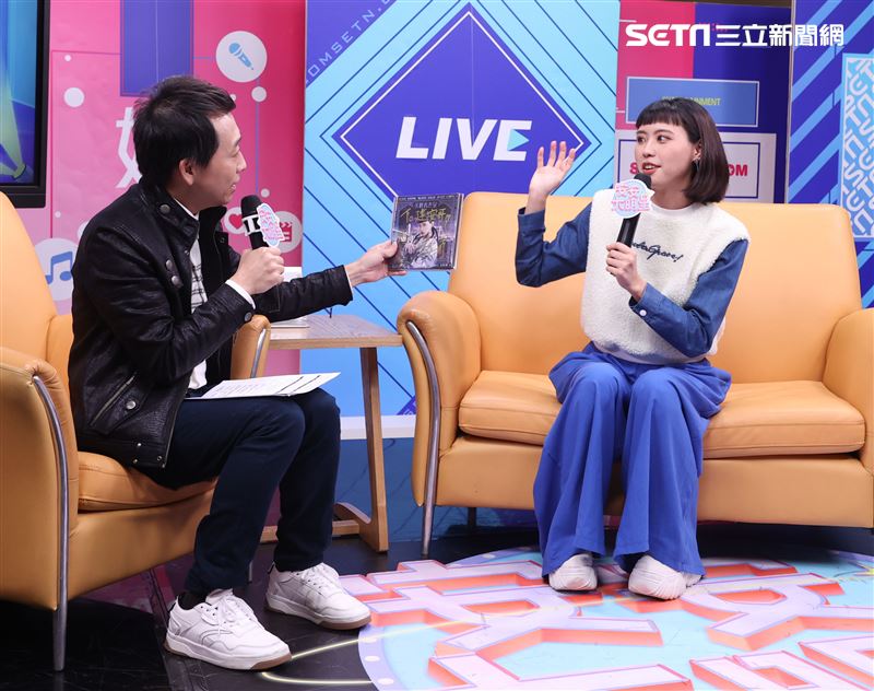 李芷婷安安大明星（專輯宣傳）。（記者邱榮吉/攝影）