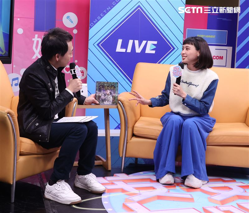 李芷婷安安大明星（專輯宣傳）。（記者邱榮吉/攝影）