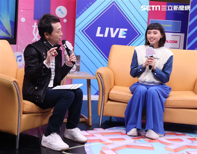 李芷婷安安大明星（專輯宣傳）。（記者邱榮吉/攝影）