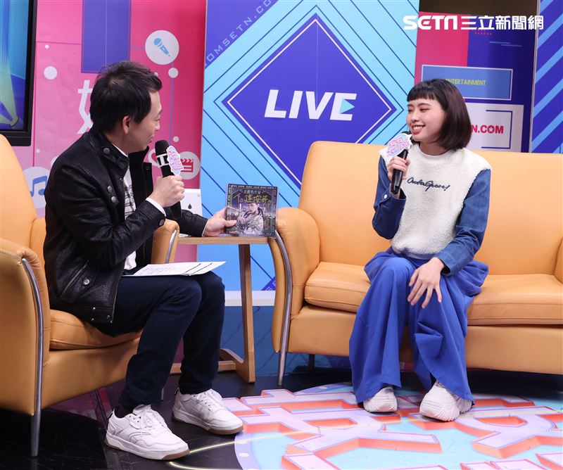 李芷婷安安大明星（專輯宣傳）。（記者邱榮吉/攝影）