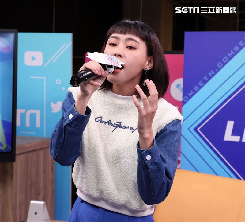 李芷婷安安大明星（專輯宣傳）。（記者邱榮吉/攝影）