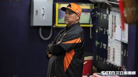 ▲統一獅投手教練納瓦洛。（圖／記者劉彥池攝影）